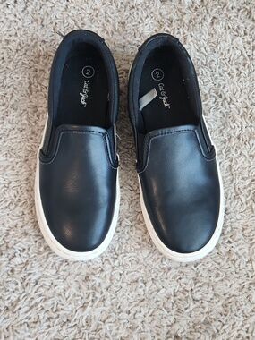 Boys Cat & Jack Black Slip On Loafers